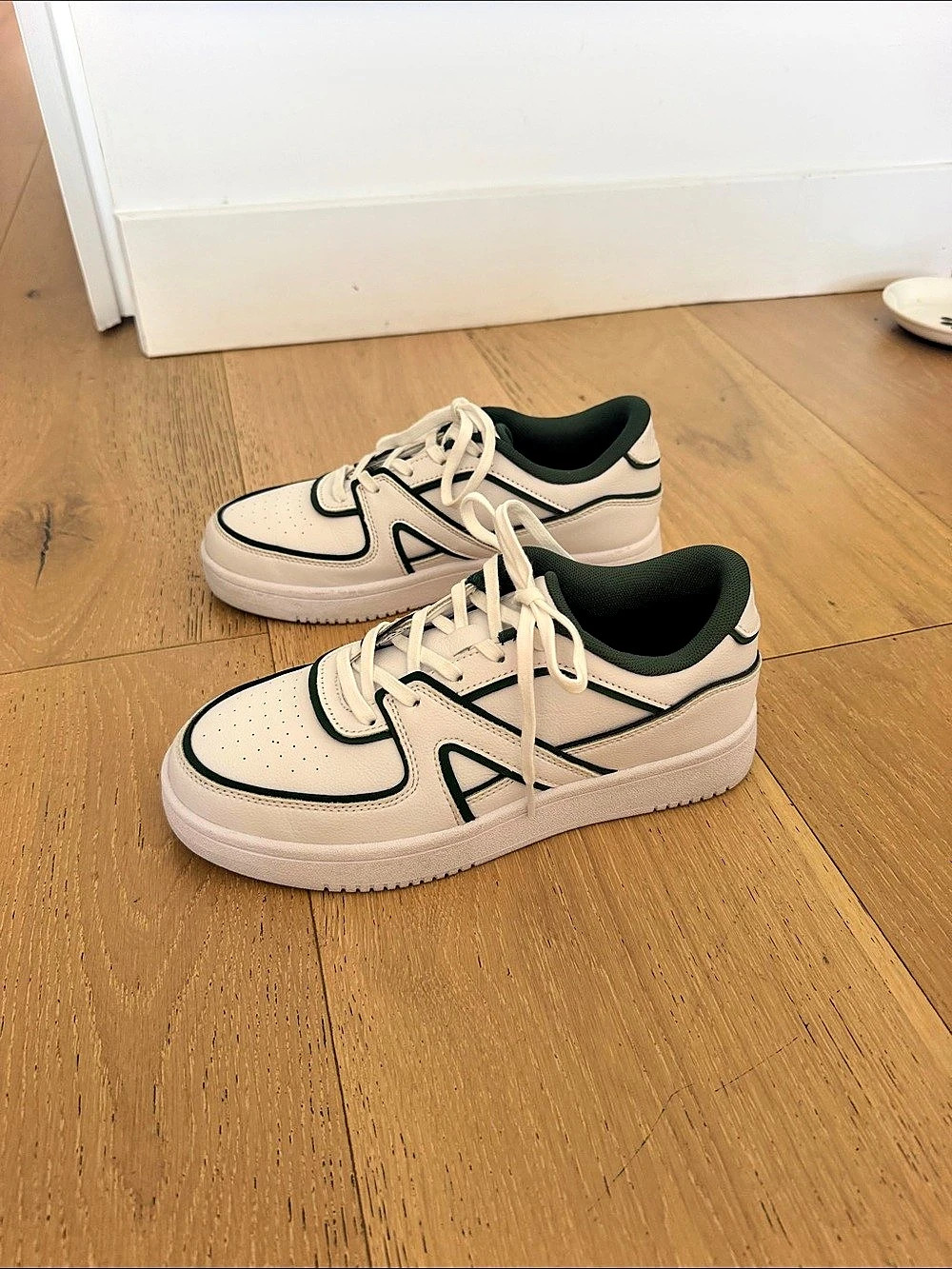 APL White & Green Sneakers